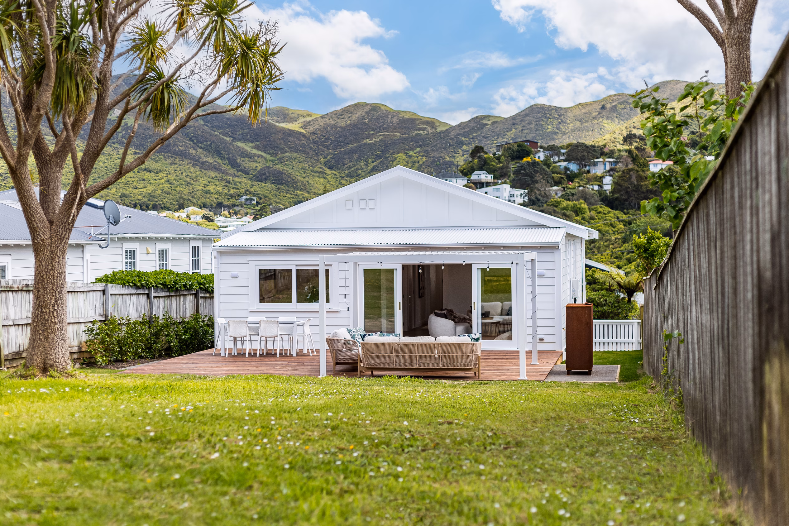 BK Patterson Ngata renovation backyard